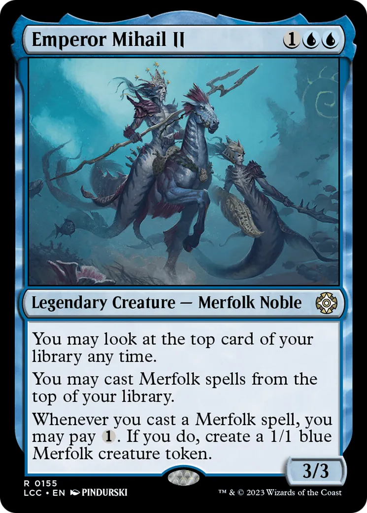 Empereur Mihail II — The Lost Caverns of Ixalan Commander — Magic: The Gathering