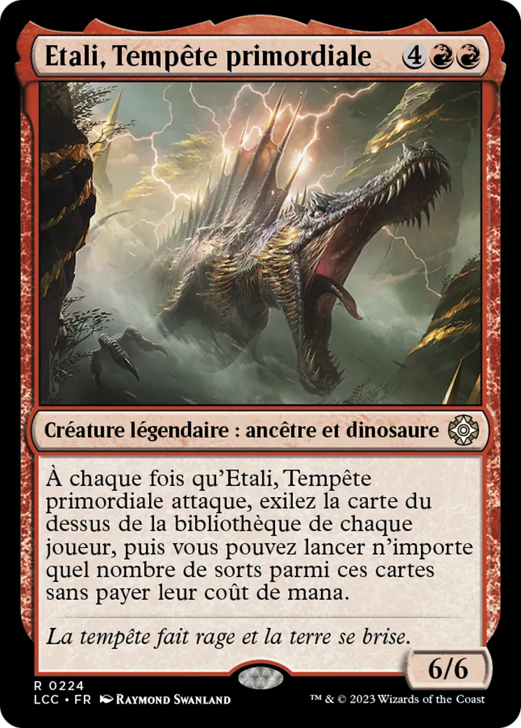 Etali, Tempête primordiale — The Lost Caverns of Ixalan Commander — Magic: The Gathering
