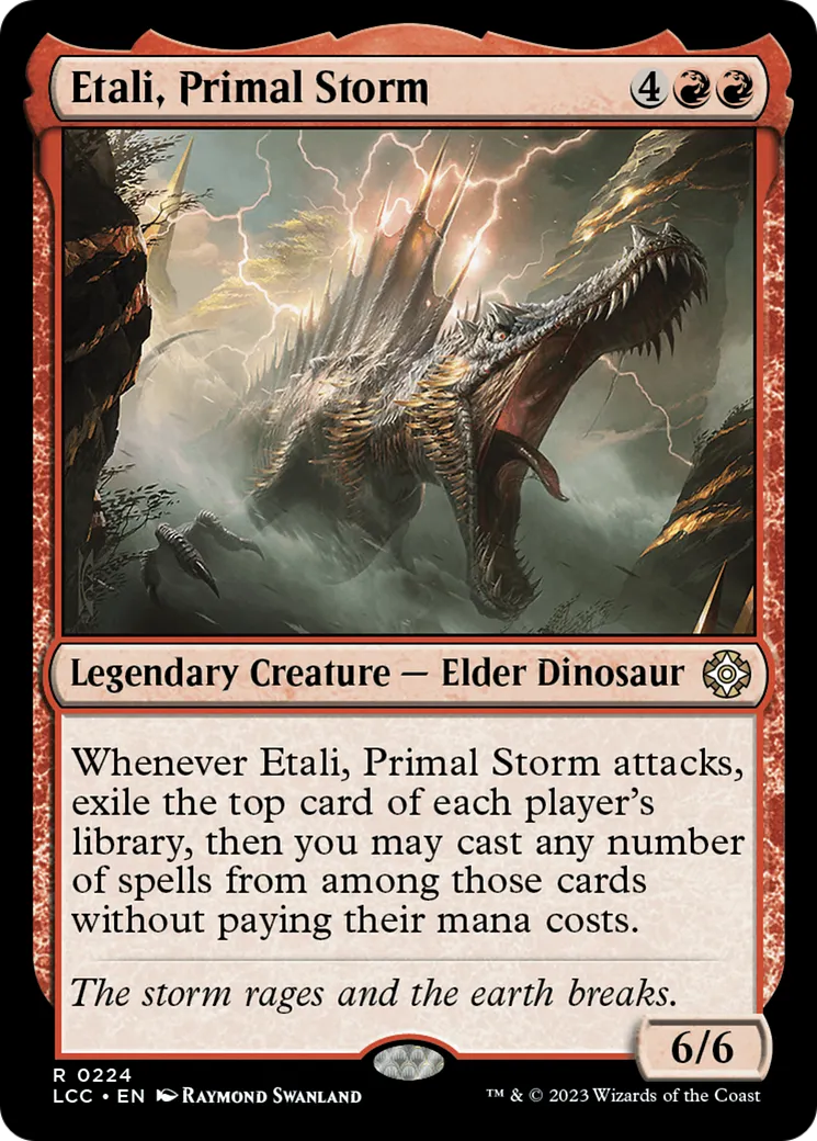 Etali, Primal Storm — The Lost Caverns of Ixalan Commander — Magic: The Gathering