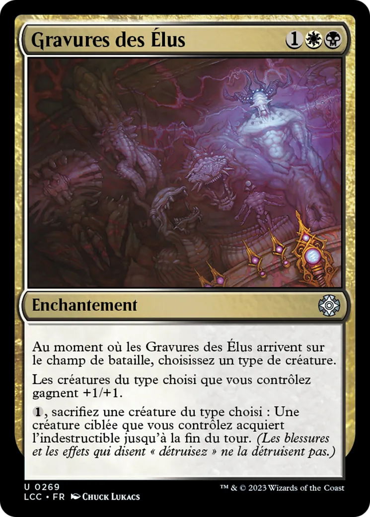 Gravures des Élus — The Lost Caverns of Ixalan Commander — Magic: The Gathering