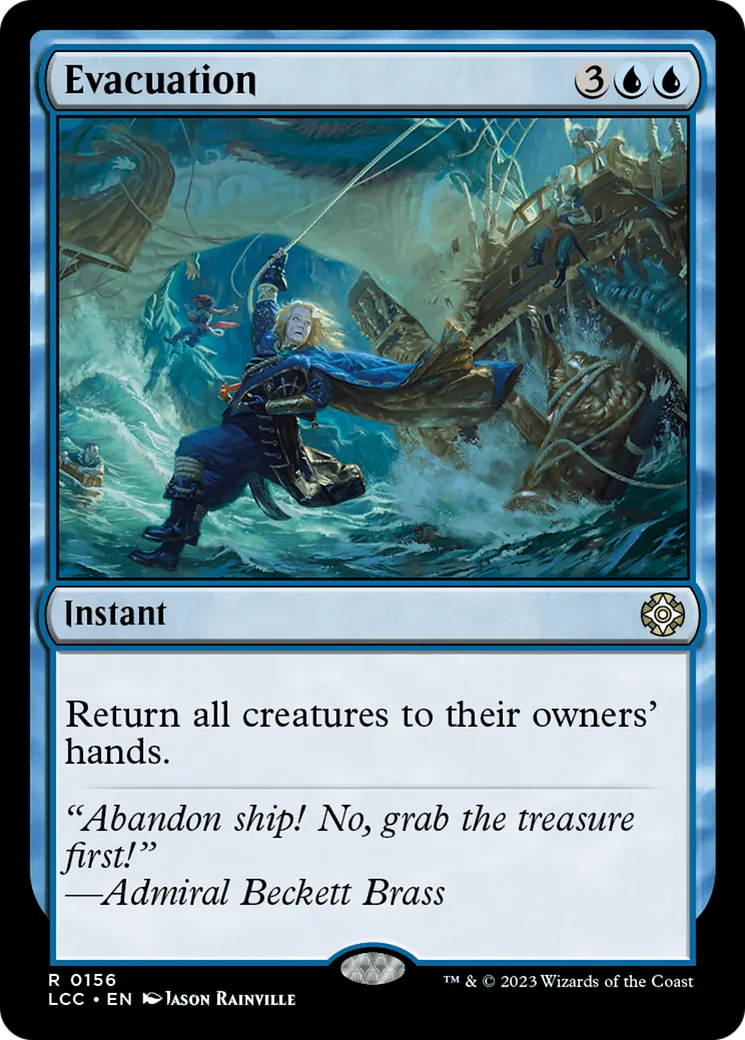 Evacuation — The Lost Caverns of Ixalan Commander — Magic: The Gathering