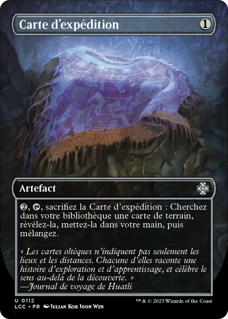 Carte d'expédition — The Lost Caverns of Ixalan Commander — Magic: The Gathering