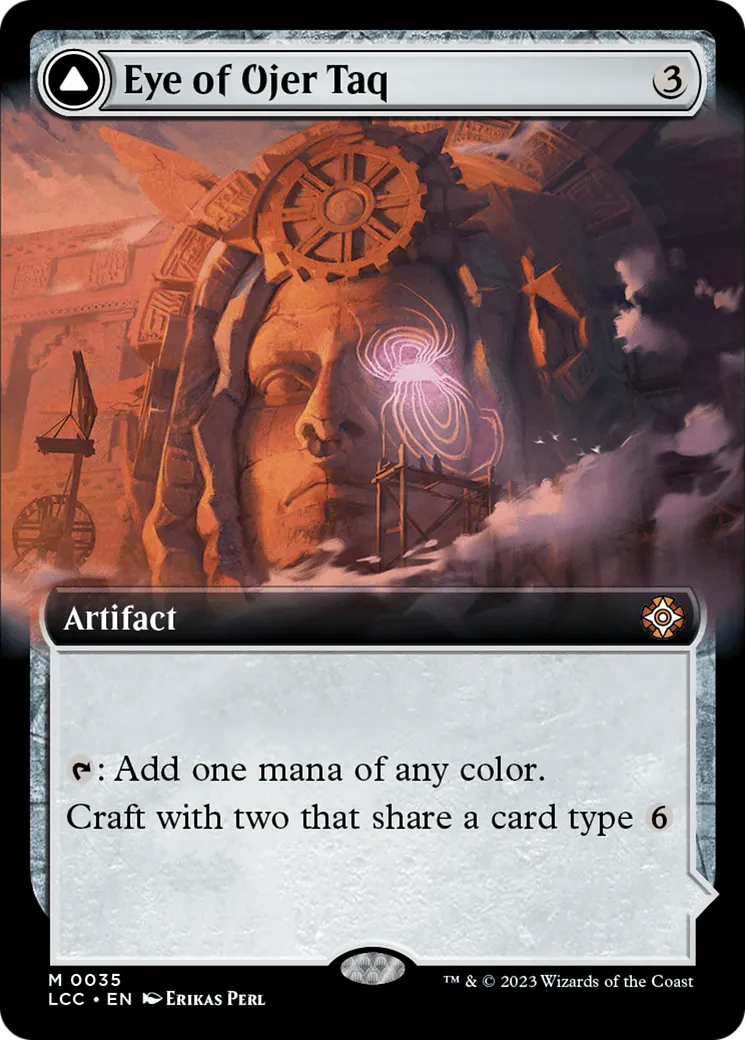 Eye of Ojer Taq // Apex Observatory — The Lost Caverns of Ixalan Commander — Magic: The Gathering