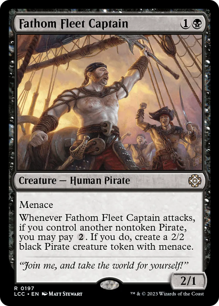 Capitaine de la Flotte des grands fonds — The Lost Caverns of Ixalan Commander — Magic: The Gathering