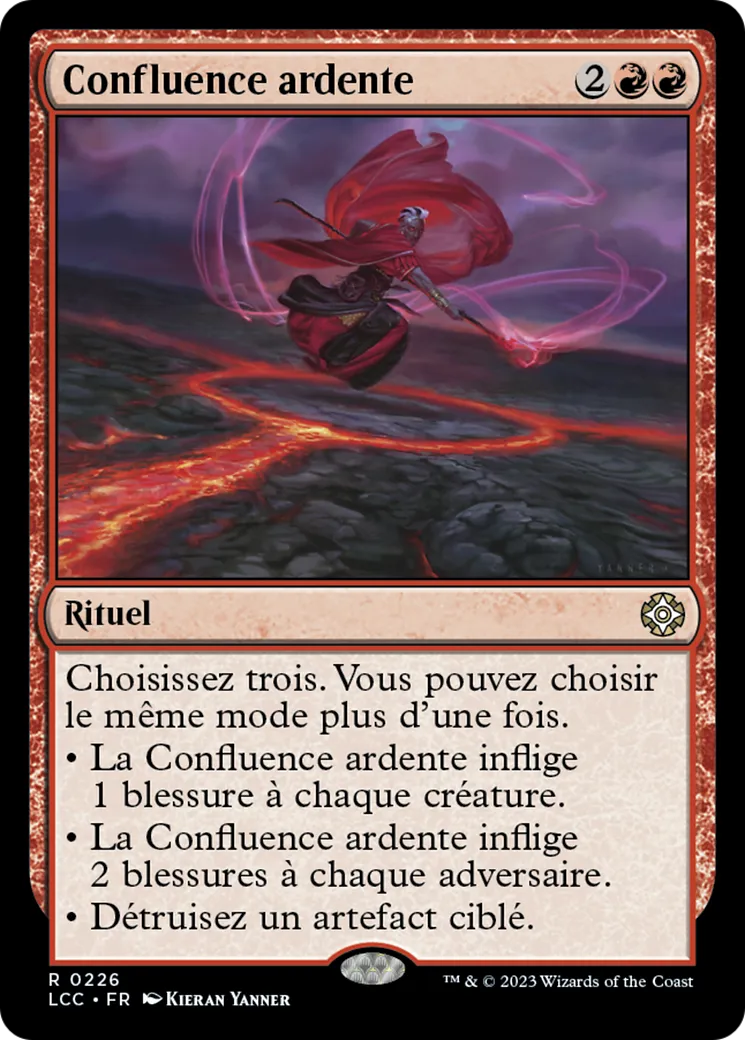Confluence ardente — The Lost Caverns of Ixalan Commander — Magic: The Gathering