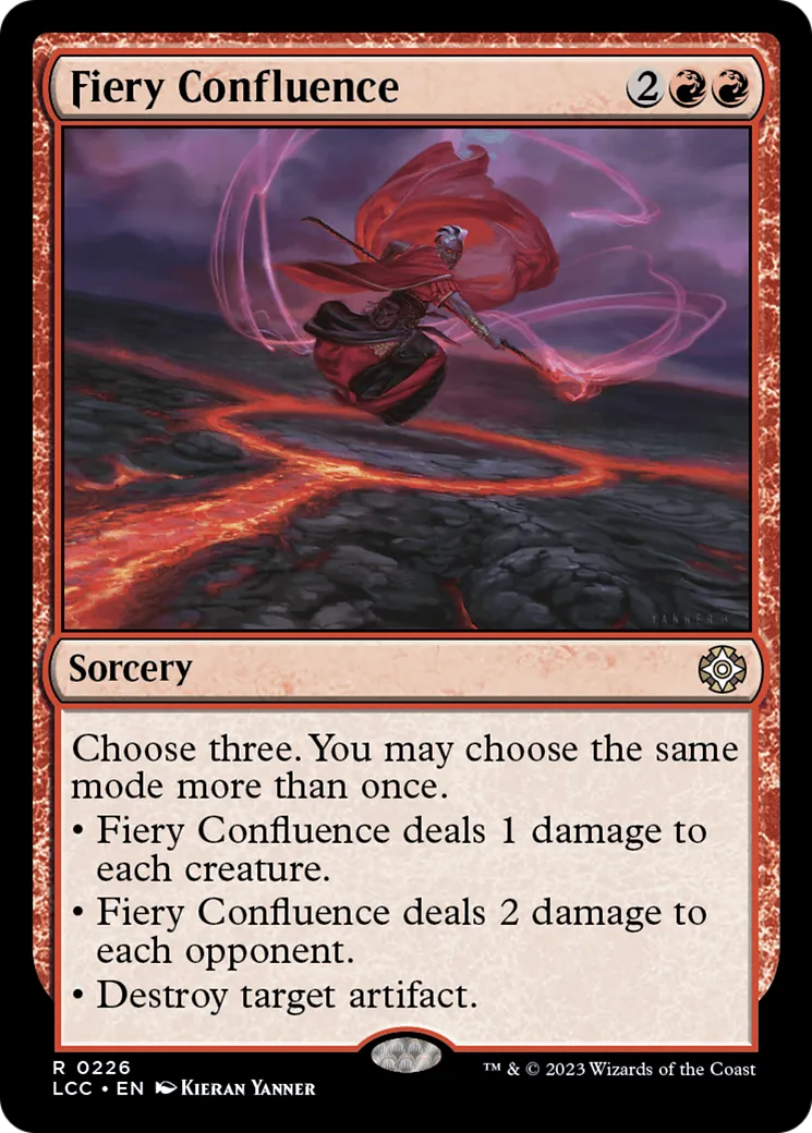 Fiery Confluence — The Lost Caverns of Ixalan Commander — Magic: The Gathering