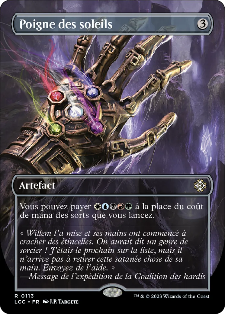 Poigne des soleils — The Lost Caverns of Ixalan Commander — Magic: The Gathering