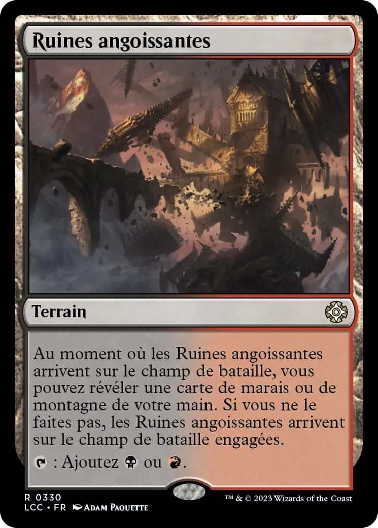 Ruines angoissantes — The Lost Caverns of Ixalan Commander — Magic: The Gathering