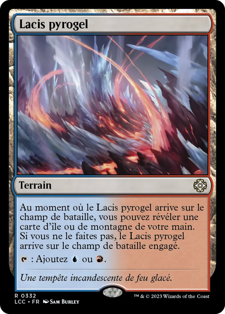 Lacis pyrogel — The Lost Caverns of Ixalan Commander — Magic: The Gathering