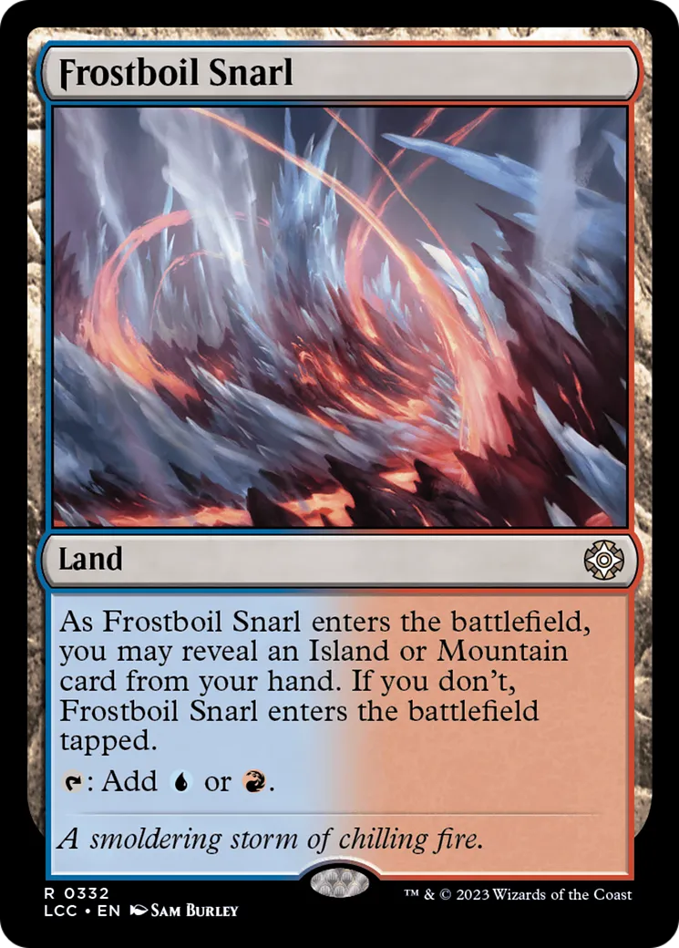 Frostboil Snarl — The Lost Caverns of Ixalan Commander — Magic: The Gathering