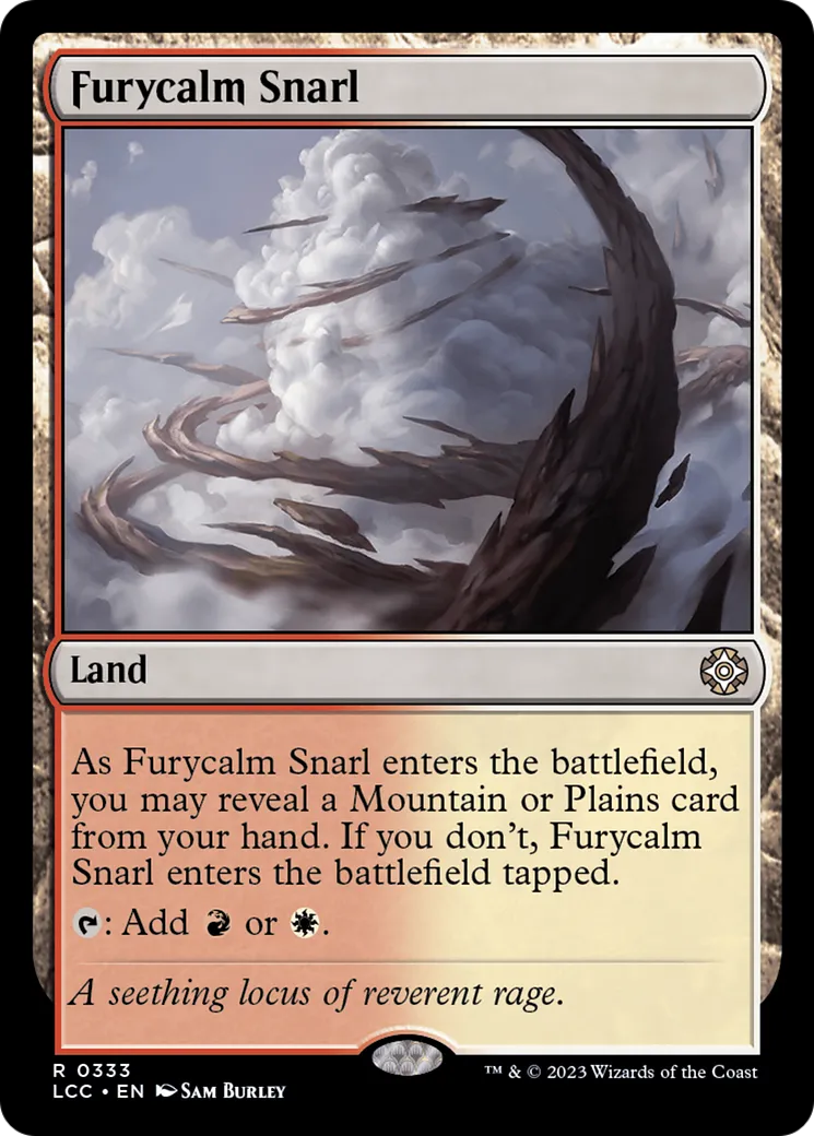 Furycalm Snarl — The Lost Caverns of Ixalan Commander — Magic: The Gathering