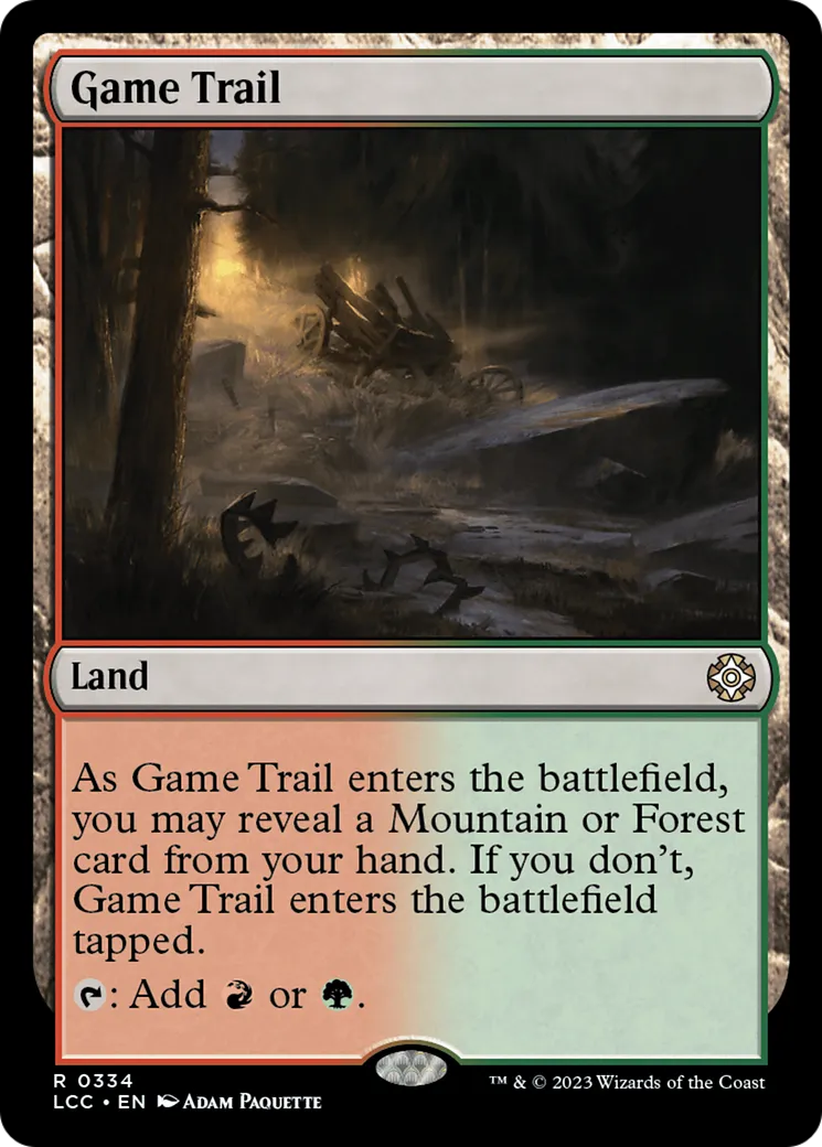 Game Trail — The Lost Caverns of Ixalan Commander — Magic: The Gathering