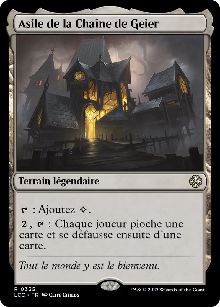 Asile de la Chaîne de Geier — The Lost Caverns of Ixalan Commander — Magic: The Gathering