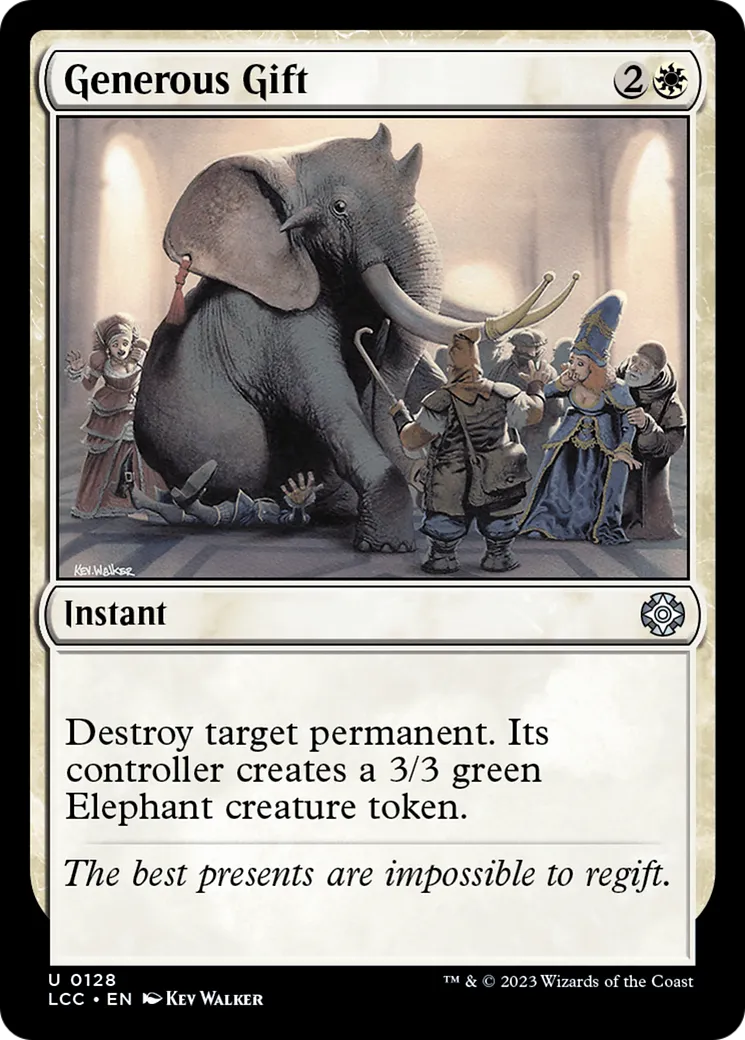 Generous Gift — The Lost Caverns of Ixalan Commander — Magic: The Gathering