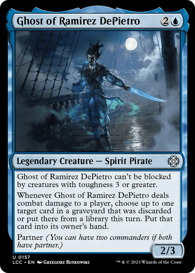 Ghost of Ramirez DePietro — The Lost Caverns of Ixalan Commander — Magic: The Gathering