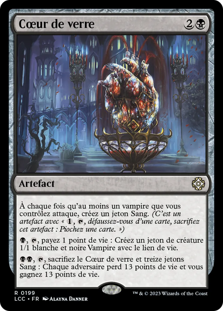 Cœur de verre — The Lost Caverns of Ixalan Commander — Magic: The Gathering