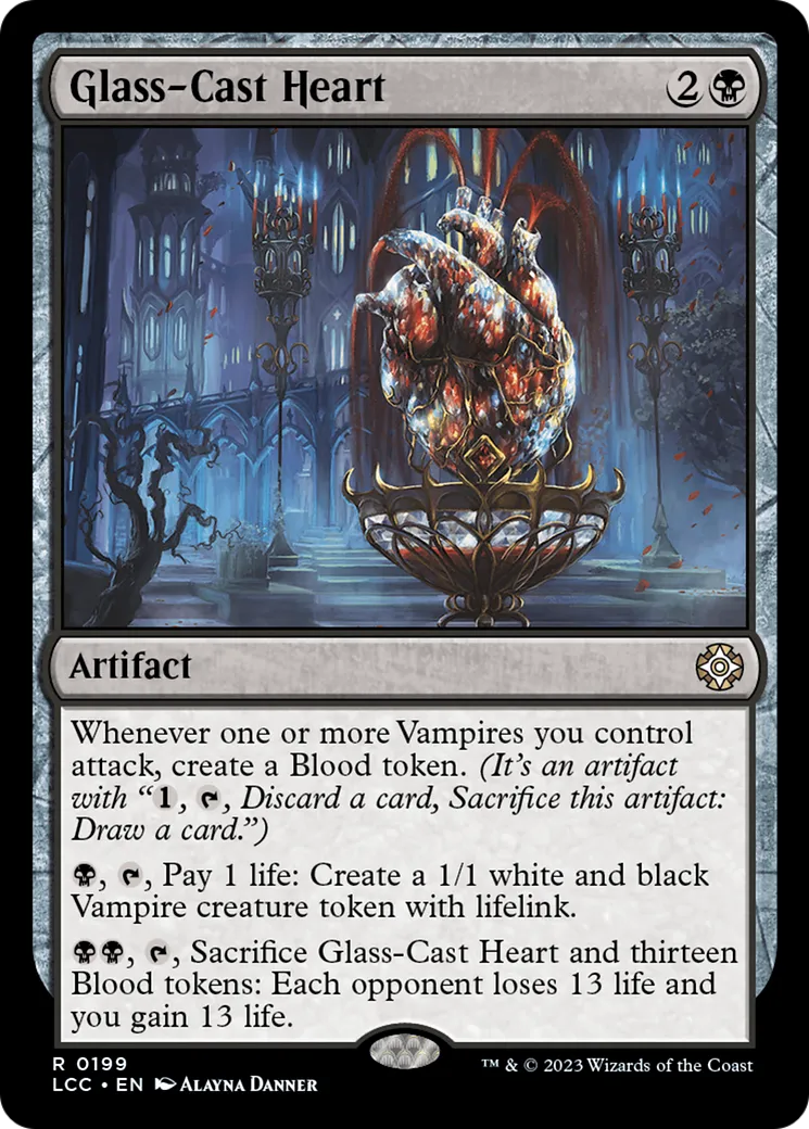 Cœur de verre — The Lost Caverns of Ixalan Commander — Magic: The Gathering