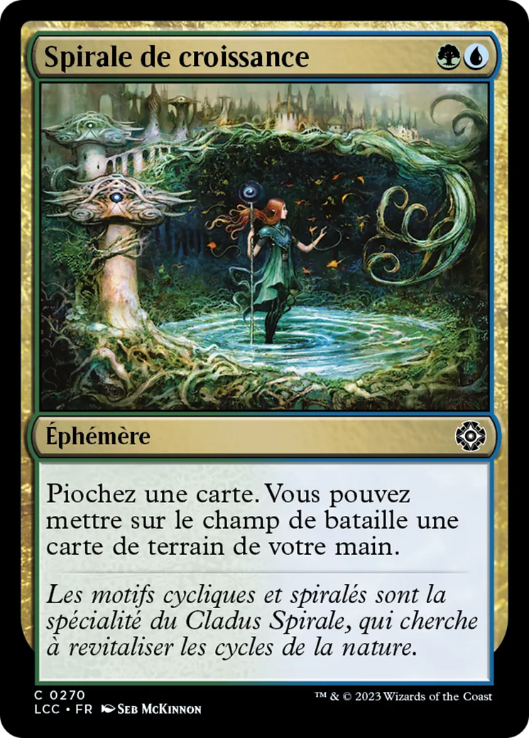 Spirale de croissance — The Lost Caverns of Ixalan Commander — Magic: The Gathering
