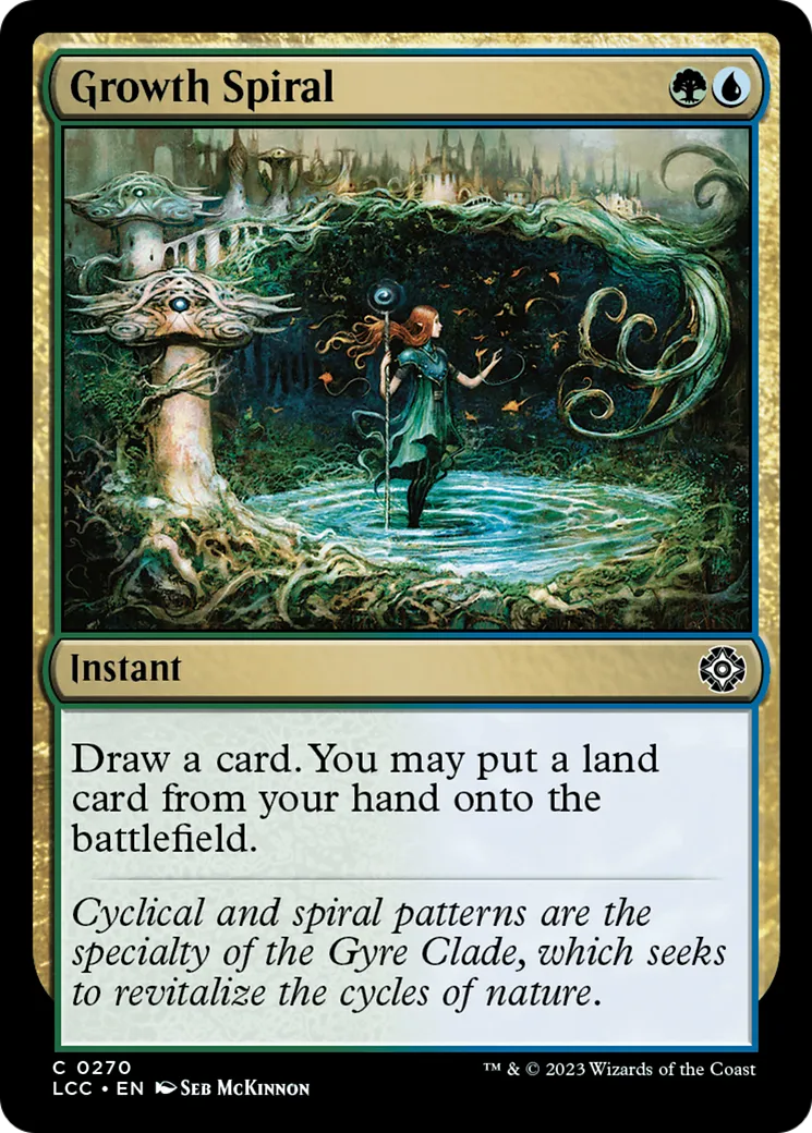 Growth Spiral — The Lost Caverns of Ixalan Commander — Magic: The Gathering