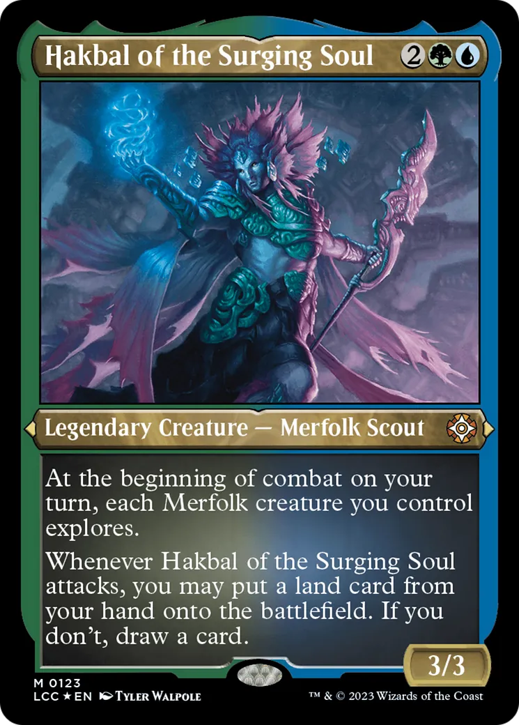 Hakbal de l'Âme déferlante — The Lost Caverns of Ixalan Commander — Magic: The Gathering