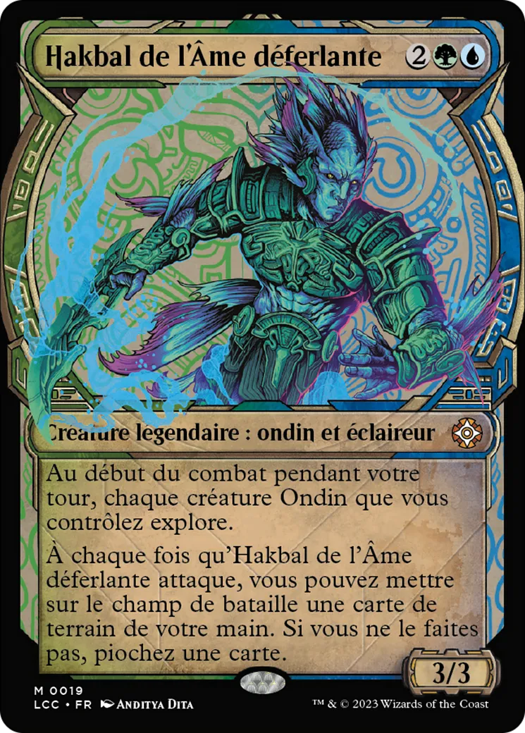 Hakbal de l'Âme déferlante — The Lost Caverns of Ixalan Commander — Magic: The Gathering