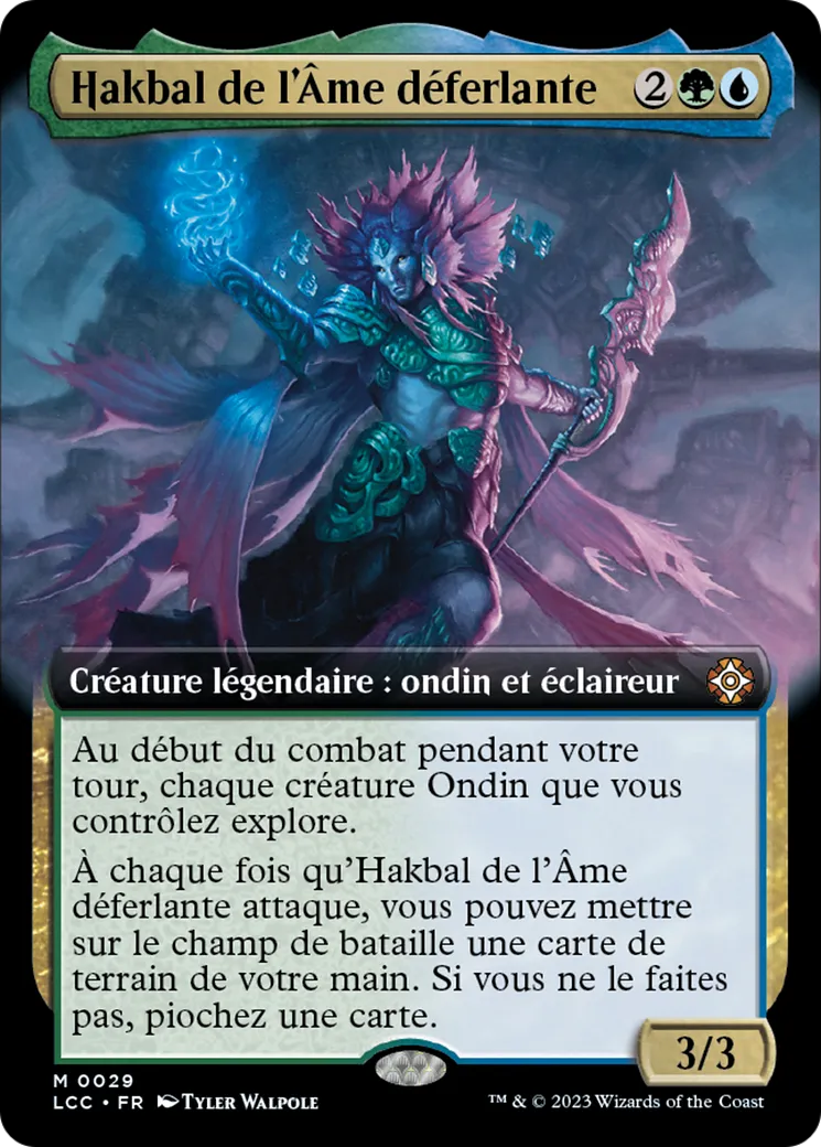 Hakbal de l'Âme déferlante — The Lost Caverns of Ixalan Commander — Magic: The Gathering