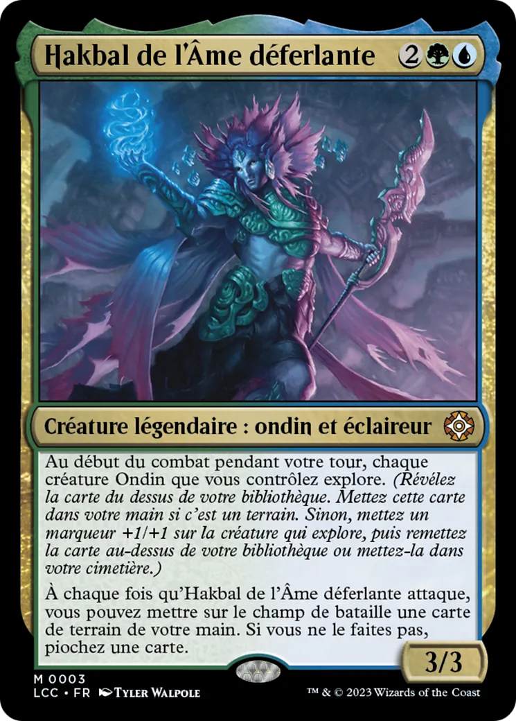 Hakbal de l'Âme déferlante — The Lost Caverns of Ixalan Commander — Magic: The Gathering