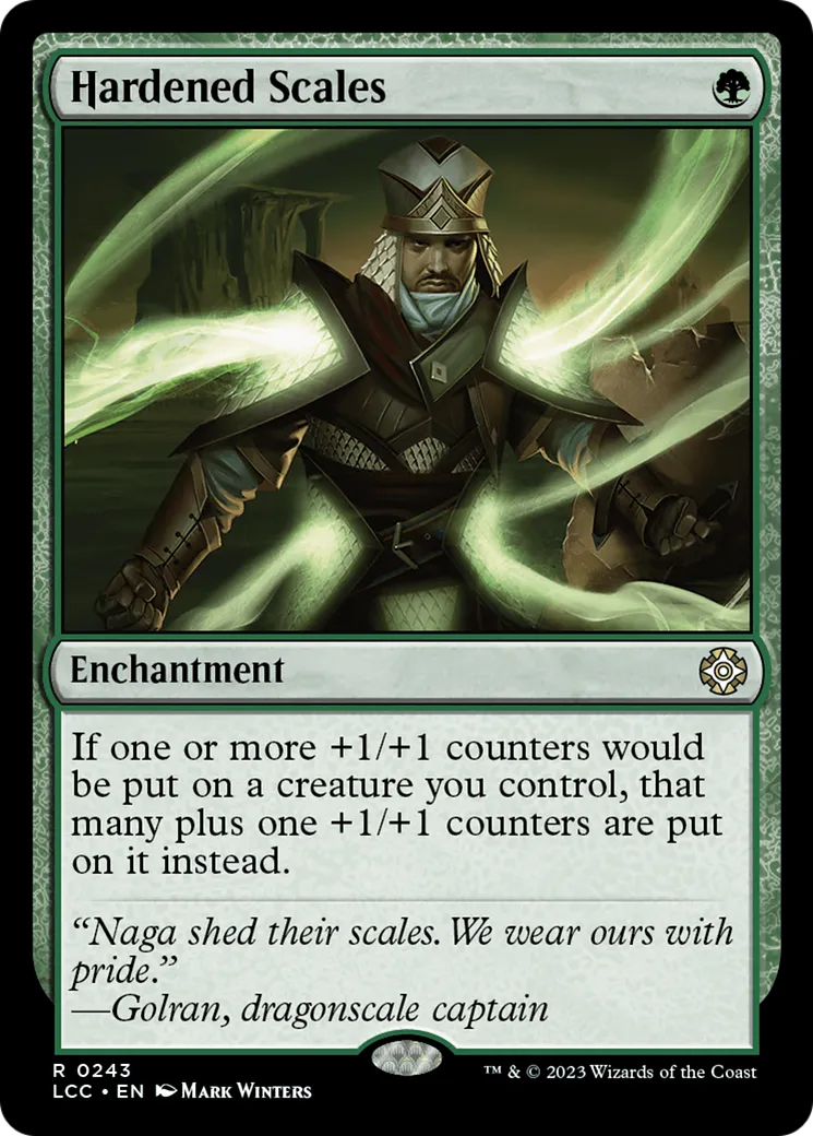 Hardened Scales — The Lost Caverns of Ixalan Commander — Magic: The Gathering