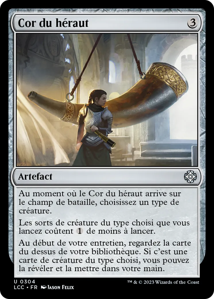 Cor du héraut — The Lost Caverns of Ixalan Commander — Magic: The Gathering
