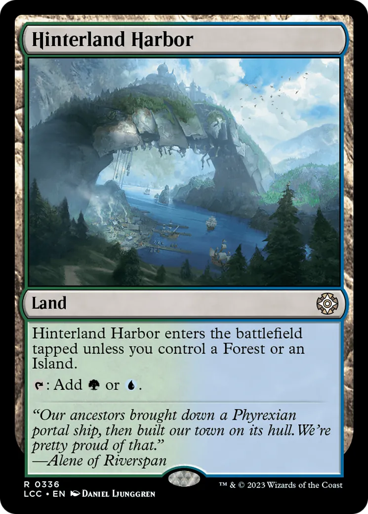 Hinterland Harbor — The Lost Caverns of Ixalan Commander — Magic: The Gathering