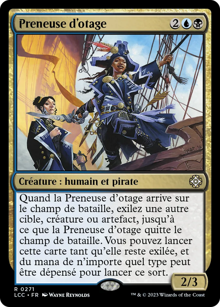 Preneuse d'otage — The Lost Caverns of Ixalan Commander — Magic: The Gathering