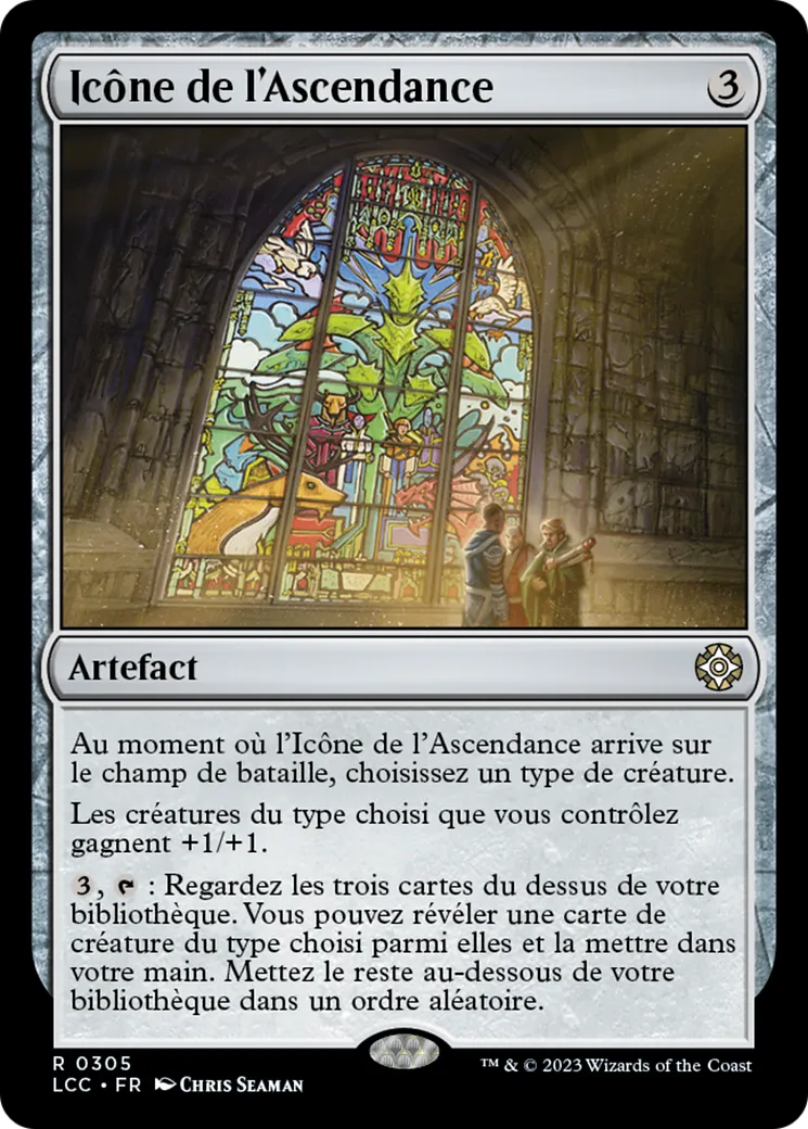 Icône de l'Ascendance — The Lost Caverns of Ixalan Commander — Magic: The Gathering