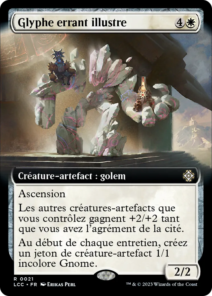 Glyphe errant illustre — The Lost Caverns of Ixalan Commander — Magic: The Gathering