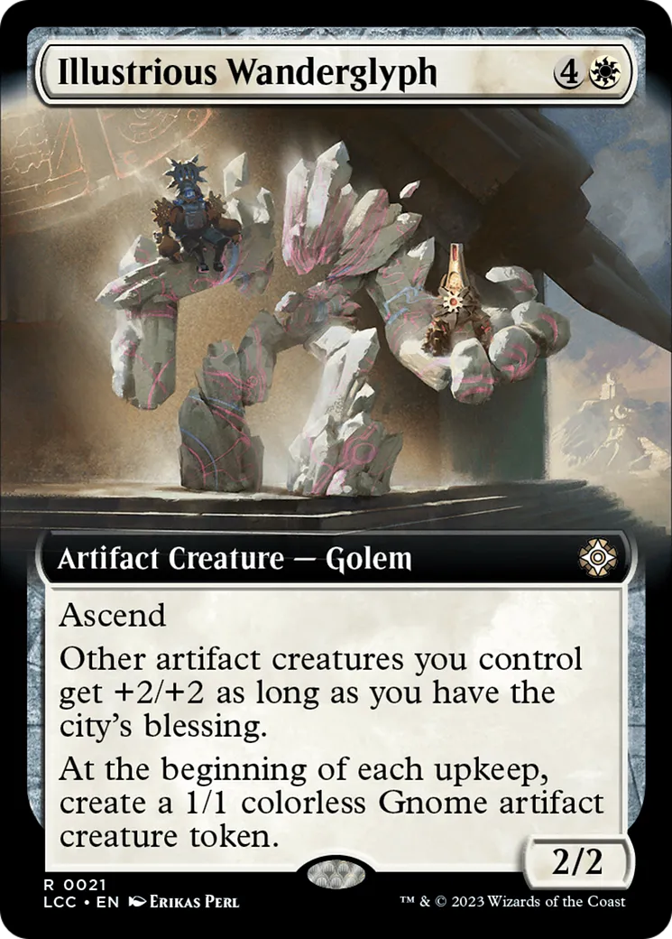 Glyphe errant illustre — The Lost Caverns of Ixalan Commander — Magic: The Gathering