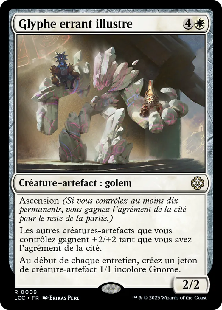 Glyphe errant illustre — The Lost Caverns of Ixalan Commander — Magic: The Gathering