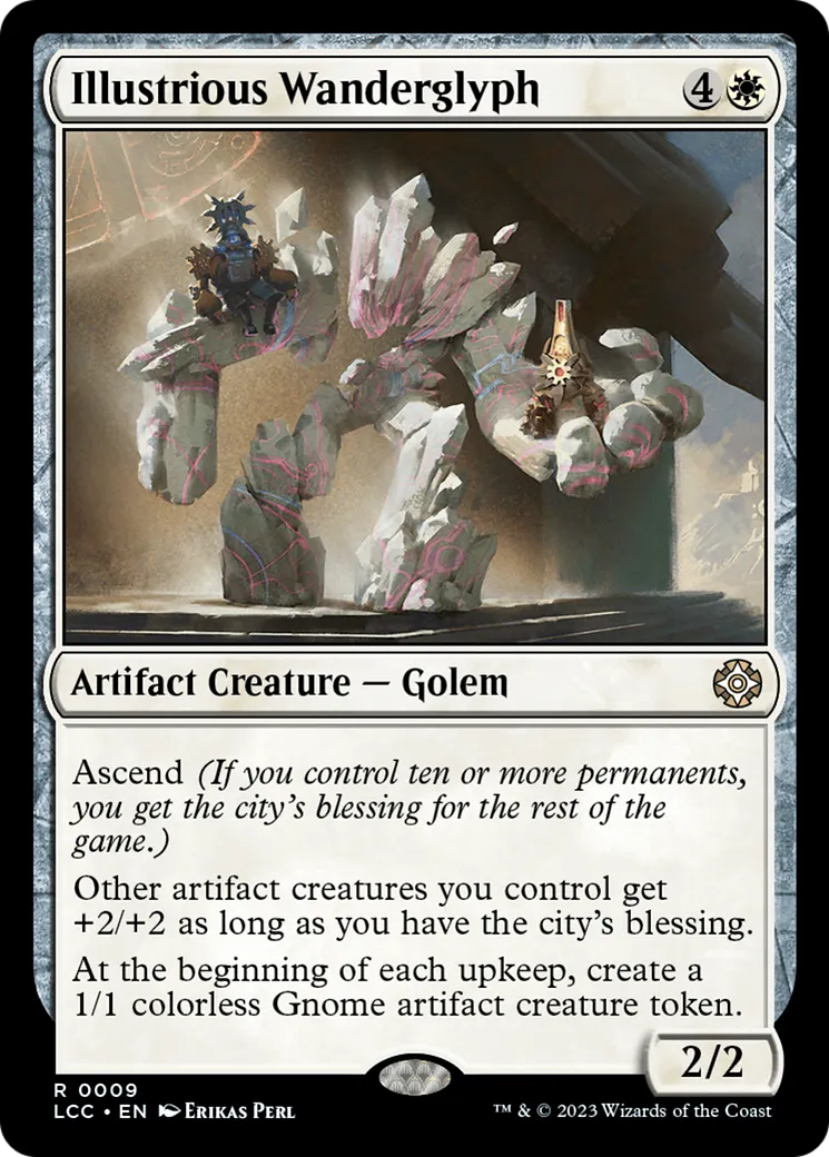 Illustrious Wanderglyph from The Lost Caverns of Ixalan Commander - Magic: The Gathering
