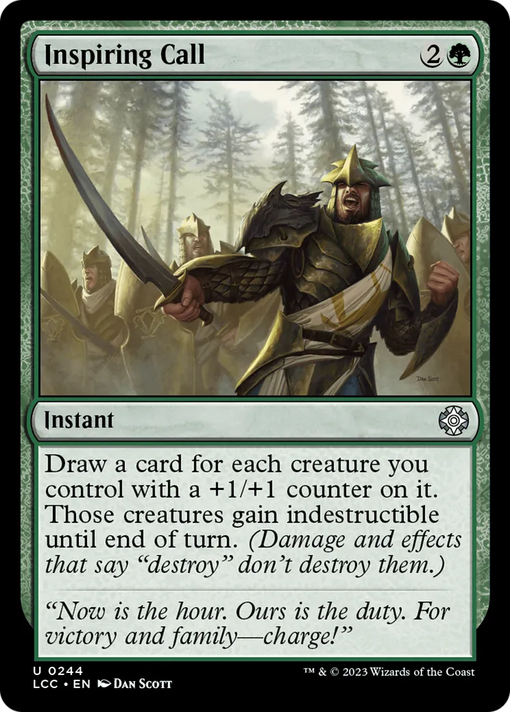 Inspiring Call — The Lost Caverns of Ixalan Commander — Magic: The Gathering