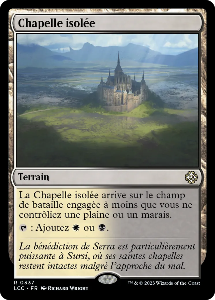 Chapelle isolée — The Lost Caverns of Ixalan Commander — Magic: The Gathering