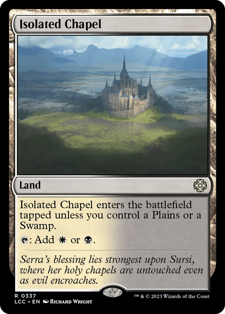 Isolated Chapel — The Lost Caverns of Ixalan Commander — Magic: The Gathering
