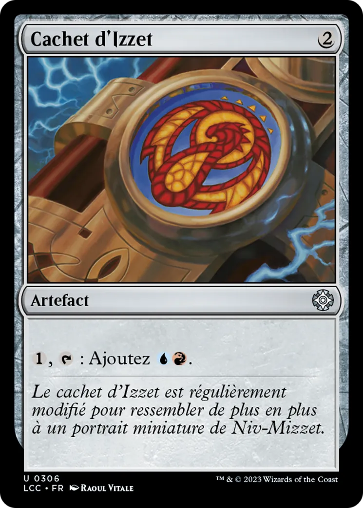 Cachet d'Izzet — The Lost Caverns of Ixalan Commander — Magic: The Gathering