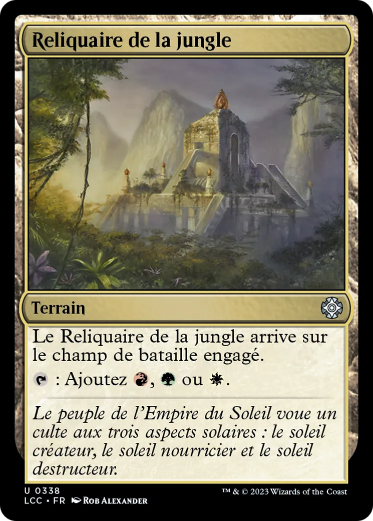 Reliquaire de la jungle — The Lost Caverns of Ixalan Commander — Magic: The Gathering