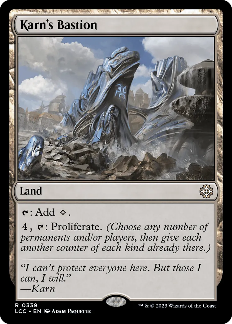 Karn's Bastion — The Lost Caverns of Ixalan Commander — Magic: The Gathering