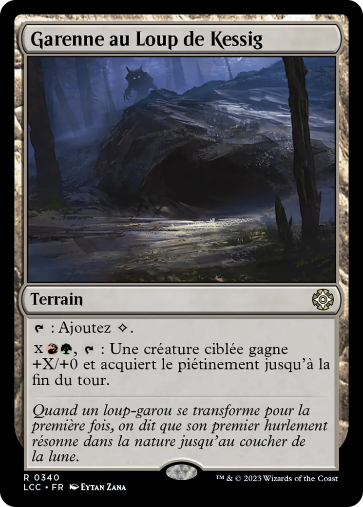Garenne au Loup de Kessig — The Lost Caverns of Ixalan Commander — Magic: The Gathering