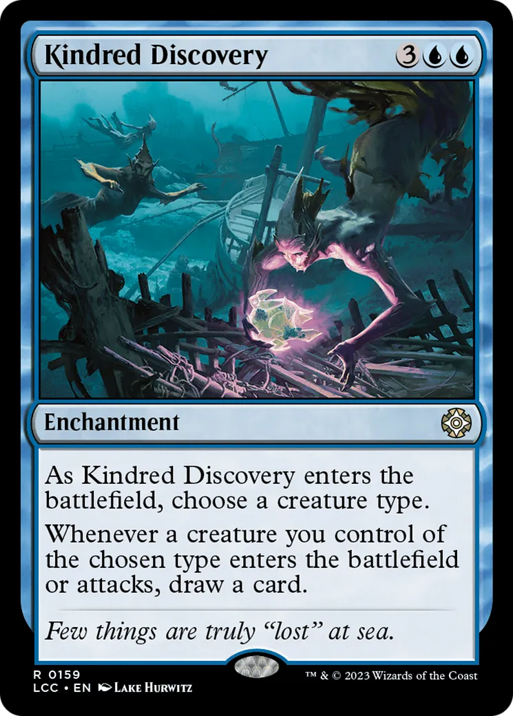 Découverte de congénères — The Lost Caverns of Ixalan Commander — Magic: The Gathering