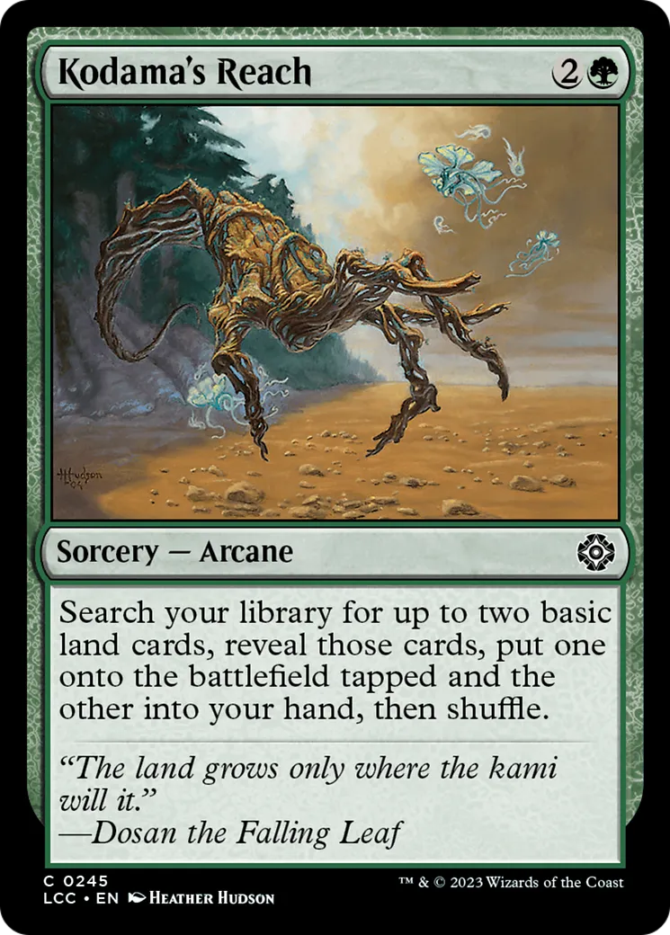 Kodama's Reach — The Lost Caverns of Ixalan Commander — Magic: The Gathering