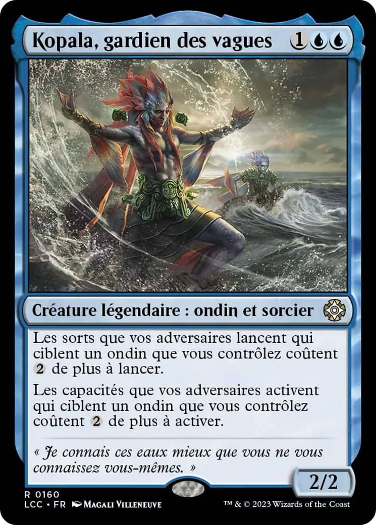 Kopala, gardien des vagues — The Lost Caverns of Ixalan Commander — Magic: The Gathering