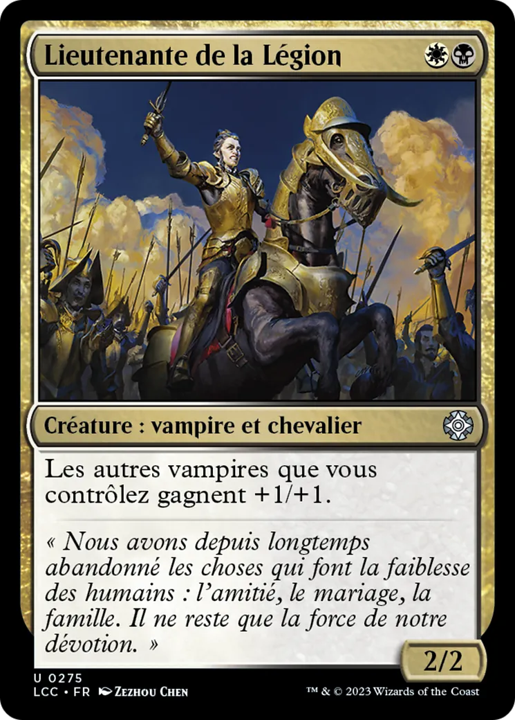 Lieutenante de la Légion — The Lost Caverns of Ixalan Commander — Magic: The Gathering