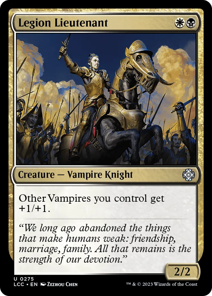 Lieutenante de la Légion — The Lost Caverns of Ixalan Commander — Magic: The Gathering