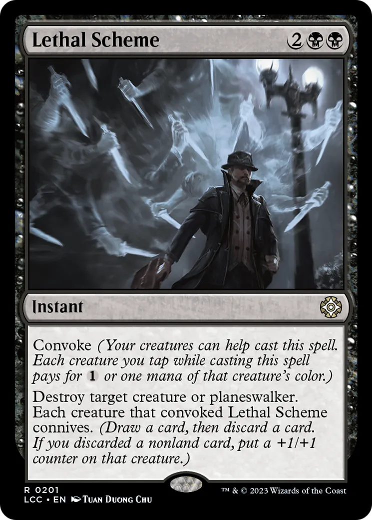 Conspiration mortelle — The Lost Caverns of Ixalan Commander — Magic: The Gathering