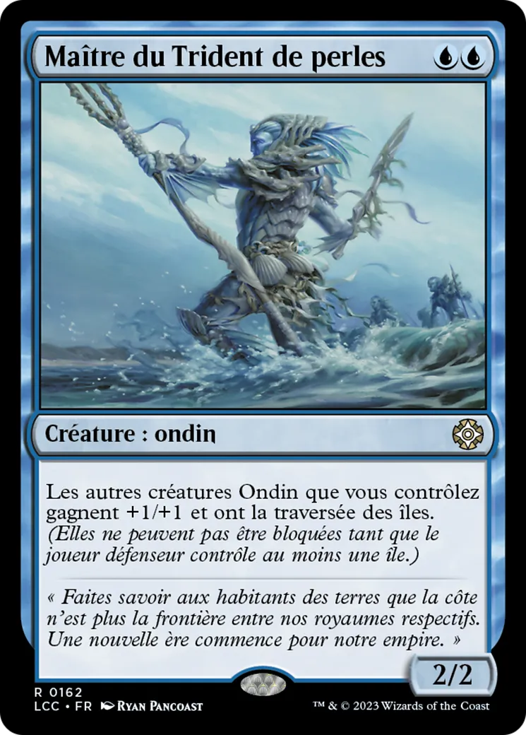 Maître du Trident de perles — The Lost Caverns of Ixalan Commander — Magic: The Gathering